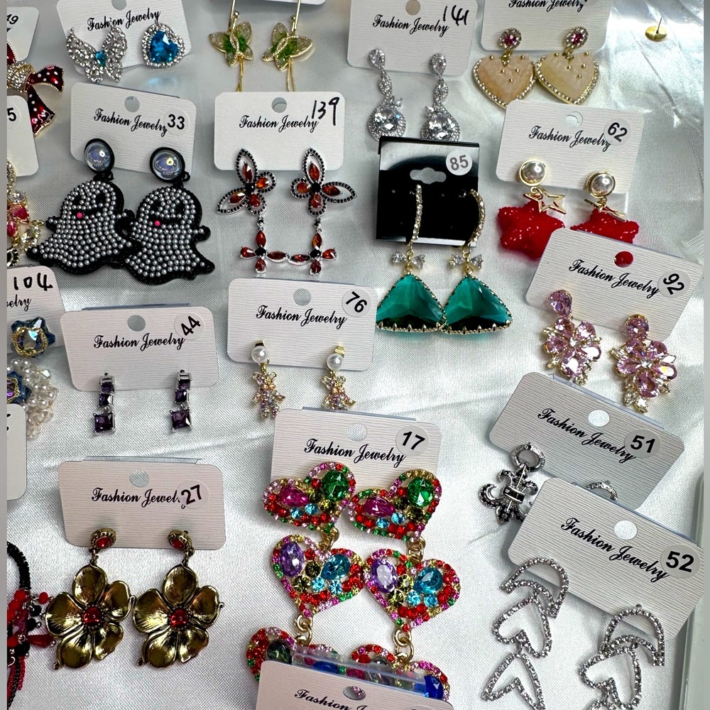 Luxury Jewelry Statement Earrings $12 starts